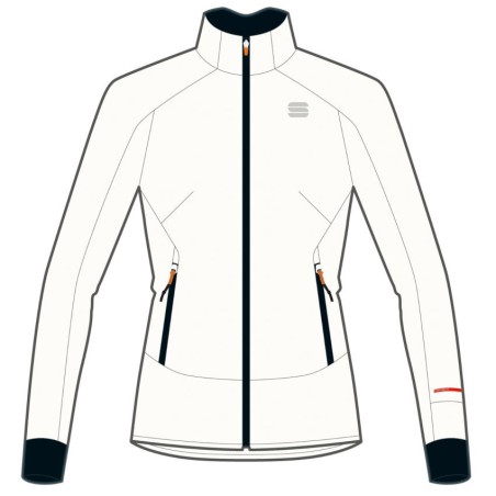 Kvinners treningsjakke Sportful Apex WS W Jacket hvit